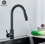 רק 22.1$/71 ש״ח לברז מטבח איכותי של MYQualife עם ידית נשלפת, 2 מצבי זרימה ועיצוב מודרני לבחירה ב־4 צבעים!!