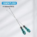 רק 3.9$/12 ש״ח למברג פיליפס או שטוח מגנטי באורך 410 מ״מ עם להב Chrome-Vanadium מחוזק וידית גומי נגד החלקה – עמיד, נוח וחיוני לכל ארגז כלים!!