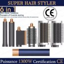 רק 41.4$/132 ש״ח למעצב שיער מקצועי SenCiciMen X9 – ארבע באחד עם פיית סלסול, מברשות החלקה ומנוע עוצמתי!!