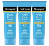 רק 30.9$/101 ש״ח (משלוח חינם בהגעה לסכום כולל של 49$ ומעלה) לקרם הגנה לחותי לפנים ולגוף Neutrogena Hydro Boost SPF 50 באריזת 3 יחידות!!