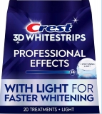 רק 46.9$/154 ש״ח (משלוח חינם בהגעה לסכום כולל של 49$ ומעלה) לערכת הלבנת שיניים מקצועית מבית Crest עם 20 טיפולים, פסי הלבנה וחיישן LED – לתוצאה לבנה וזוהרת בסטנדרט של מרפאה!!