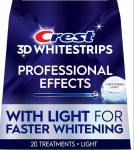 רק 46.9$/154 ש״ח (משלוח חינם בהגעה לסכום כולל של 49$ ומעלה) לערכת הלבנת שיניים מקצועית מבית Crest עם 20 טיפולים, פסי הלבנה וחיישן LED – לתוצאה לבנה וזוהרת בסטנדרט של מרפאה!!