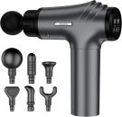 רק 17.3$/53 ש״ח (משלוח חינם בהגעה לסכום כולל של 49$ ומעלה) לאקדח עיסוי עמוק AYURA עם 30 דרגות מהירות, 6 ראשים מתחלפים ומנוע עוצמתי לשחרור שרירים מהיר ויעיל!!