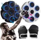 רק 31.7$/98 ש״ח למכונת אגרוף חכמה לקיר עם מוזיקה ותאורת RGB, מהירות מתכווננת, חיבור בלוטות׳ ואימון תגובה מהנה למבוגרים ולילדים בבית!!