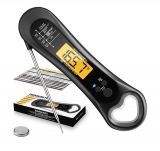 רק 6.9$/22 ש״ח (משלוח חינם בהגעה לסכום כולל של 49$ ומעלה) למדחום דיגיטלי מהיר לבשר Biison עם צג מואר, פתיחת בקבוקים ודיוק מרבי!!