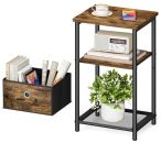 רק 21$/69 ש״ח (משלוח חינם בהגעה לסכום כולל של 49$ ומעלה) לשולחן צד קומפקטי KIMBORA 3 קומות עם סל אחסון – פתרון חכם, מעוצב ומתאים גם לחללים קטנים!!