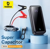 רק 69$/226 ש״ח לבוסטר התנעה מבוסס קבלי־על מבית Baseus – פתרון חירום מהיר ואמין להתנעת רכבים בלי סוללה פנימית ובלי לחכות!!