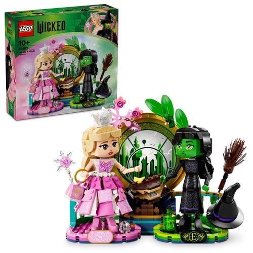 דיל מקומי: לגו הדמויות של אלפאבה וגלינדה LEGO Wicked 75682 ב-₪169 בלבד!