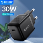 רק 11.7$/42 ש״ח למטען הקיר המהיר הנהדר Orico PD Fast Charger 30W!! 