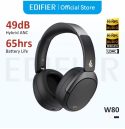רק 55$/174 ש״ח לאוזניות הדגל Edifier W80 – עם ביטול רעשים עד 49dB, סאונד Hi-Res, דרייברים מצופים טיטניום וסוללה ל־65 שעות נגינה!!