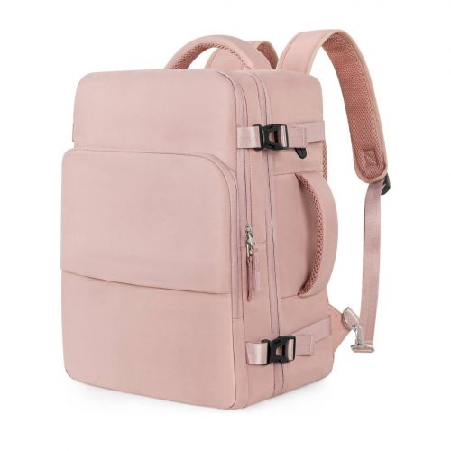 רק 18.5$/61 ש״ח (משלוח חינם בהגעה לסכום כולל של 49$ ומעלה) לתיק הנסיעות הרב־תכליתי לנשים Hanples Carry-On בנפח ‎35L‎ – עמיד במים, כולל חיבור ‎USB‎, תא למחשב ‎16‎ אינץ' ואישור עלייה למטוס!!