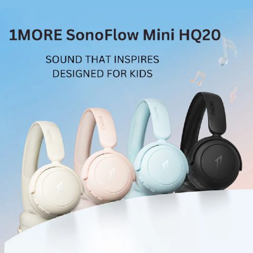דיל מקומי: אוזניות קשת לילדים 1More SonoFlow Mini HQ20 – חוויית שמע בטוחה ואיכותית עכשיו רק ב-₪99 במקום ₪185!!