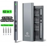 רק 12.9$/43 ש"ח למברגה החשמלית הנטענת המדויקת 6 ב־1 – כלי עבודה קומפקטי עם עוצמה מדויקת לתיקון טלפונים, שעונים ומכשירים עדינים!!