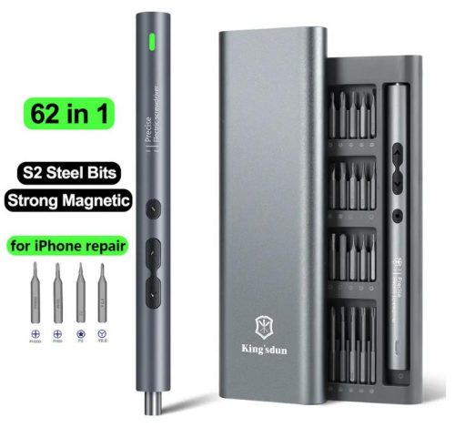 רק 12.9$/43 ש"ח למברגה החשמלית הנטענת המדויקת 6 ב־1 – כלי עבודה קומפקטי עם עוצמה מדויקת לתיקון טלפונים, שעונים ומכשירים עדינים!!