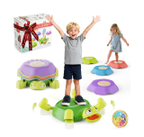 רק 21$/66 ש״ח (משלוח חינם בהגעה לסכום כולל של 49$ ומעלה) לערכת אבני קפיצה לילדים Masagotti עם 6 יחידות מונעות החלקה לפיתוח שיווי משקל וקואורדינציה בבית ובחוץ!!