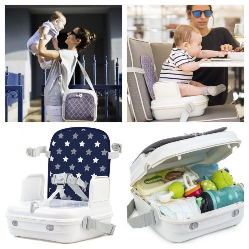 דיל מקומי: בוסטר אוכל מתקפל משולב תיק נשיאה YummiGo 2 של חברת Benbat- פיתוח ישראלי!