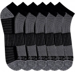 רק 13.5$/45 ש״ח (משלוח חינם בהגעה לסכום כולל של 49$ ומעלה) לסט של 6 זוגות גרביים נמוכות Columbia בגזרה ספורטיבית, עם בד נושם, תמיכה בקשת כף הרגל והתאמה מעולה!!