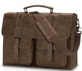 רק 38.8$/127 ש״ח (משלוח חינם בהגעה לסכום כולל של 49$ ומעלה) לתיק עסקים בעיצוב וינטג’ מבית RAINSMORE – מתאים ללפטופ 15.6 אינץ’, עמיד למים ומלא תאים שימושיים!!