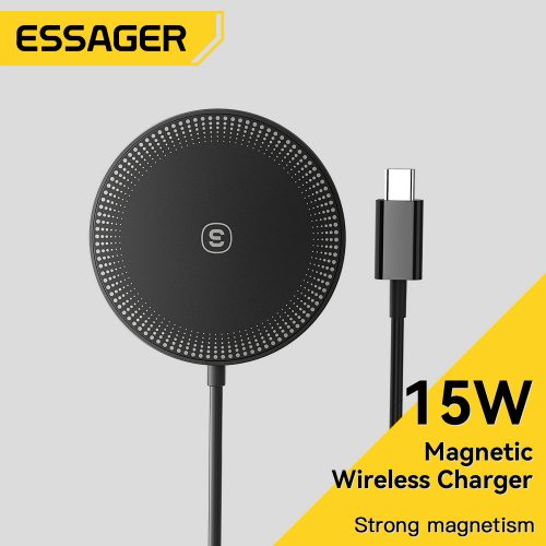 רק 4.6$\16 ש״ח למטען האלחוטי המגנטי הנהדר Essager 15W!!