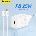 רק 7$/25 ש״ח למטען הקיר המהיר הנהדר Baseus 25W!!