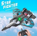 רק 9$/29 ש״ח למטוס צעצוע עם שלט רחוק 2.4G, ג'יירו חשמלי, תאורת LED צבעונית, שליטה חלקה והמראה/נחיתה אוטומטית – חוויה אווירית כיפית ויציבה במיוחד לילדים!!