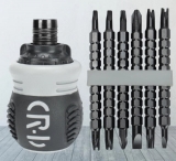 רק 4.2$/13 ש״ח למברג ראצ׳ט טלסקופי קומפקטי 13 ב־1 עם ראשים כפולים, מגנט מובנה וידית חכמה – כלי מדויק, חזק ונוח לכל עבודה בבית או ברכב!!