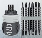 רק 4.2$/13 ש״ח למברג ראצ׳ט טלסקופי קומפקטי 13 ב־1 עם ראשים כפולים, מגנט מובנה וידית חכמה – כלי מדויק, חזק ונוח לכל עבודה בבית או ברכב!!