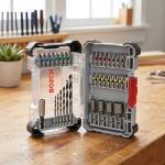 דיל מקומי: רק 99 ש״ח במקום 119 ש״ח לסט ביטים ומקדחים Bosch Extra Hard Metal HSS שמעניק פתרון אמין לעבודות הברגה וקידוח עם עמידות גבוהה ושימוש מקצועי לאורך זמן!!