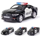 רק 5.8$/17 ש״ח לדגם רכב משטרה ממתכת בקנה מידה 1:36 עם מנגנון משיכה לאחור דלתות נפתחות ועיצוב ריאליסטי מושלם למשחק ולמתנה!!