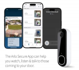 רק 49.9$/160 ש״ח מחיר סופי כולל הכל עד דלת הבית לפעמון הווידאו החכם 2K מבית Arlo – לאבטחה מתקדמת, צפייה חדה והתראות בזמן אמת ישירות לנייד!!