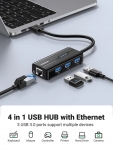 דיל מקומי: רב המכר של UGREEN במחיר הזול בעולם! מתאם USB-A לכניסת Ethernet לחיבור רשת קווית 10/100/1000M ו-3 יציאות USB 3.0 – פתרון מעולה גם לחיבור קווי לסטרימר!