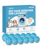 רק 17.9$/58 ש״ח (משלוח חינם בהגעה לסכום כולל של 49$ ומעלה) לסט 12 כדורי כביסה להסרת שיער מבית Jugpun!!