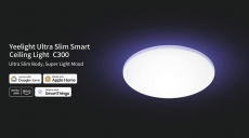 דיל מקומי: קנו זוג (או יותר) מנורות LED חכמות וחגיגיות לתקרה Yeelight Ultra Slim 300C – ושלמו רק 219₪ לאחת!
