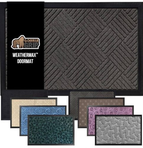 רק 14.2$/47 ש"ח (משלוח חינם בהגעה לסכום כולל של 49$ ומעלה) לשטיח הדלת העמיד לכל עונה מבית Gorilla Grip!!