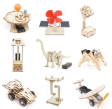 החל מ 2.2$/7 ש״ח לערכות STEM להרכבה לילדים מעץ עם מנועים קטנים או אנרגיה סולארית ללמידה חווייתית של מדע, הנדסה ויצירה דרך משחק והרכבה!!