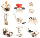 החל מ 2.2$/7 ש״ח לערכות STEM להרכבה לילדים מעץ עם מנועים קטנים או אנרגיה סולארית ללמידה חווייתית של מדע, הנדסה ויצירה דרך משחק והרכבה!!