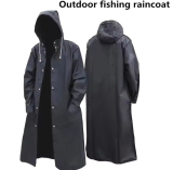 רק 7.6$/23 ש״ח למעיל גשם ארוך עמיד למים בסגנון ווינדברייקר עם כובע להגנה מרוח וגשם מושלם לטיולים רכיבה ודיג בכל מזג אוויר!!