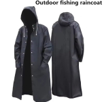 רק 7.6$/23 ש״ח למעיל גשם ארוך עמיד למים בסגנון ווינדברייקר עם כובע להגנה מרוח וגשם מושלם לטיולים רכיבה ודיג בכל מזג אוויר!!