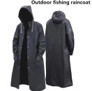 רק 7.6$/23 ש״ח למעיל גשם ארוך עמיד למים בסגנון ווינדברייקר עם כובע להגנה מרוח וגשם מושלם לטיולים רכיבה ודיג בכל מזג אוויר!!