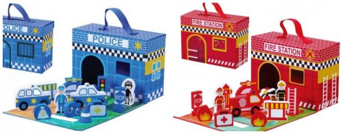 דיל מקומי: תחנת משטרה / כיבוי אש מבית Pit Toys – עכשיו ב-49₪ בלבד – לשניהם יחד!