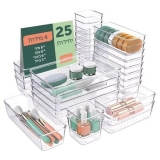 דיל מקומי: מייקאובר למגירה עם סט 25 ארגוניות אקריליות למגירה HomeSet – אידאלי לאיפור, כלי כתיבה, גאדג'טים או תכשיטים! עכשיו רק ב-₪99 במקום ₪119!