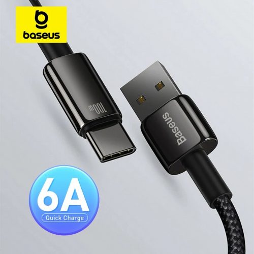 לחטוף!! רק 3.8$/12 ש״ח ל כבל USB-C 100W מהיר מבית Baseus המעולים!!