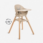 דיל מקומי: רק 489 ש״ח במקום 589 לכיסא האוכל Woody 6 ב-1 מבית Kikkaboo מותאם לילדים מגיל 6 חודשים ועד גיל 3, ומשלב עיצוב אלגנטי עם פתרון שימושי שגדל יחד עם הילד!!