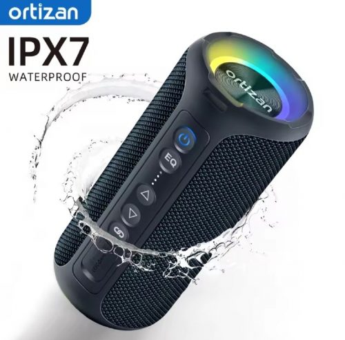 רק 21.9$/68 ש״ח לרמקול נייד עוצמתי 40W של Ortizan עם באסים משופרים, עמידות למים וניגון של עד 30 שעות!!