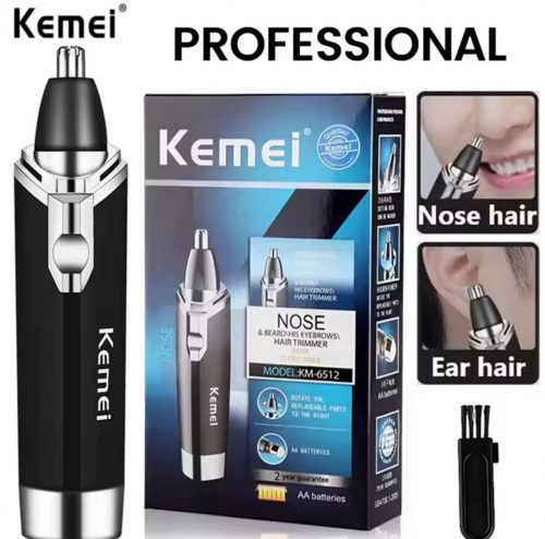 רק 8$/27 ש״ח למכשיר להסרת שיער מהאף, אוזניים וגבות מבית Kemei – עיצוב קומפקטי, פעולה שקטה ונוחה, וכולל סוללה לשימוש מיידי!!
