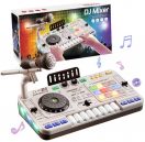 רק 25$/82 ש״ח לקונסולת DJ אלקטרונית לילדים – מושלם למי שחולם להיות מוזיקאי צעיר עם קלידים, מיקרופון, פדים מוארים ואפקטים מוזיקליים!!
