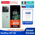 רק 349$\1320 ש"ח עם הקופון BEST36 לסמארטפון Oneplus 10T הנהדר עם מטען 150W (גרסה גלובלית, EU)!! בארץ המחיר שלו 2200 ש״ח!!