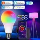לחטוף!! רק 4.2$/14 ש״ח לנורות LED חכמות Tuya WiFi E27 10W-20W עם שליטה קולית!!