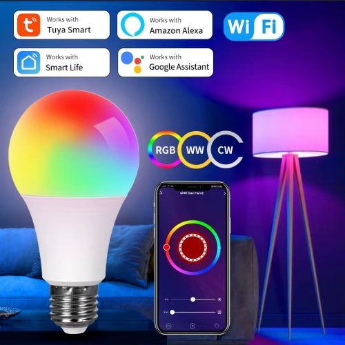 לחטוף!! רק 4.2$/14 ש״ח לנורות LED חכמות Tuya WiFi E27 10W-20W עם שליטה קולית!!