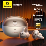 רק 71.8$/236 ש״ח לאוזניות Baseus Inspire XC1 עם סאונד איכותי מבית Bose, תמיכה ב-LDAC, Dolby Spatial Audio, נוחות קיצונית ועמידות למים בתקן IP66!!